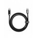 Baseus USB Type C-kabel - USB Type C 100W (20V / 5A) Strömförsörjning med skärmeffektmätare 2m svart (CATSK-C01)