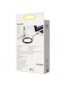 Baseus USB Type C-kabel - USB Type C 100W (20V / 5A) Strömförsörjning med skärmeffektmätare 2m svart (CATSK-C01)