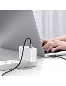 Baseus USB Type C-kabel - USB Type C 100W (20V / 5A) Strömförsörjning med skärmeffektmätare 2m svart (CATSK-C01)