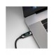Baseus USB Type C-kabel - USB Type C 100W (20V / 5A) Strömförsörjning med skärmeffektmätare 2m svart (CATSK-C01)