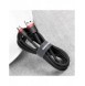 Baseus Cafule Kabel slitstark nylonkabel USB / micro USB 1.5A 2M svart-röd (CAMKLF-C91)