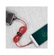Baseus Cafule Kabel slitstark nylonkabel USB / micro USB QC3.0 2.4A 1M röd (CAMKLF-B09)