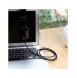 Baseus Yiven M30 stereoljudkabel AUX 3,5 mm hane minijack 1,5 m silver-svart (CAM30-CS1)