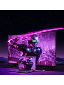 Baseus AirJoy 2in1 4K 60Hz dubbelriktad HDMI-adapter - svart