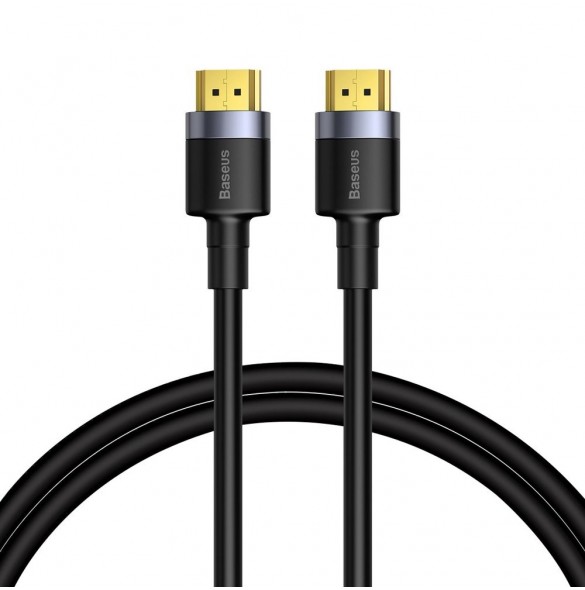 Baseus Cafule-kabel HDMI 2.0 4K 60 Hz 3D 18 Gbps 2 m svart (CADKLF-F01)