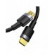 Baseus Cafule-kabel HDMI 2.0 4K 60 Hz 3D 18 Gbps 2 m svart (CADKLF-F01)