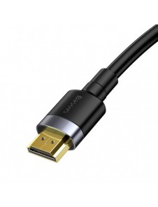 Baseus Cafule-kabel HDMI 2.0 4K 60 Hz 3D 18 Gbps 2 m svart (CADKLF-F01)