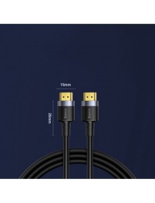 Baseus Cafule-kabel HDMI 2.0 4K 60 Hz 3D 18 Gbps 2 m svart (CADKLF-F01)