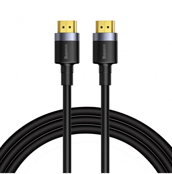 Baseus Cafule-kabel HDMI 2.0-kabel 4K 60 Hz 3D 18 Gbps 3 m svart (CADKLF-G01)