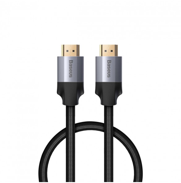 Baseus Enjoyment adapterkabel HDMI-kabel 4K60Hz 0,5m mörkgrå