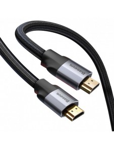 Baseus Enjoyment adapterkabel HDMI-kabel 4K60Hz 0,5m mörkgrå