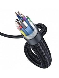 Baseus Enjoyment adapterkabel HDMI-kabel 4K60Hz 0,5m mörkgrå