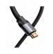 Baseus Enjoyment adapterkabel HDMI-kabel 4K60Hz 0,5m mörkgrå