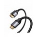 Baseus Enjoyment adapterkabel HDMI-kabel 4K60Hz 0,5m mörkgrå