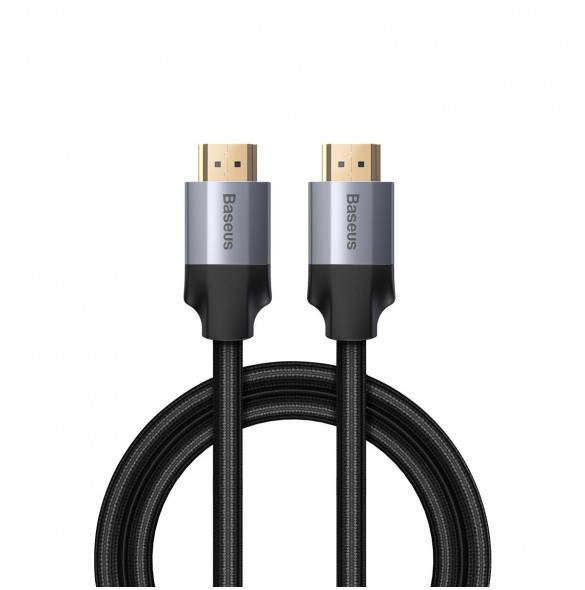 Baseus Enjoyment adapterkabel HDMI-kabel 4K60Hz 0,75m mörkgrå