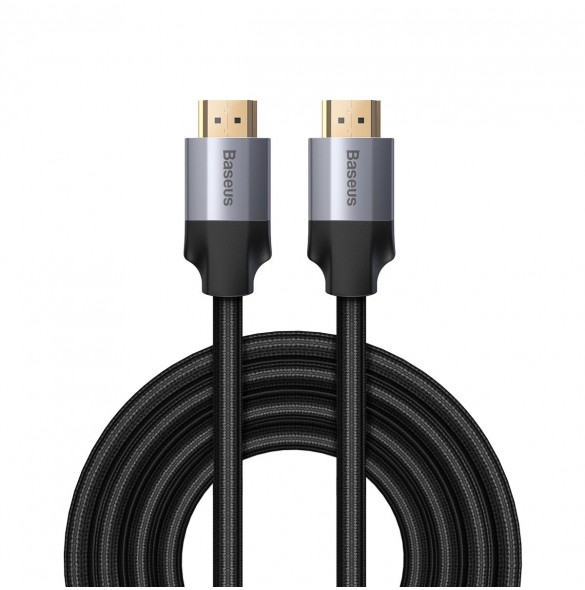 Baseus Enjoyment adapterkabel HDMI-kabel 4K60Hz 1,5m mörkgrå