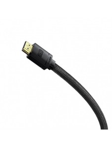 Baseus HDMI 2.1-kabel 8K 60 Hz 48 Gbps / 4K 120 Hz / 2K 144 Hz 3D eARC QMS Dynamic HDR VRR ALLM 3 m svart (CAKGQ-L01)