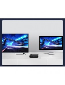 Baseus HDMI 2.1-kabel 8K 60 Hz 48 Gbps / 4K 120 Hz / 2K 144 Hz 3D eARC QMS Dynamic HDR VRR ALLM 3 m svart (CAKGQ-L01)