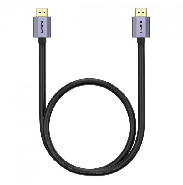 Baseus High Definition Series HDMI 2.0 4K 60Hz 1m kabel svart (WKGQ020001)