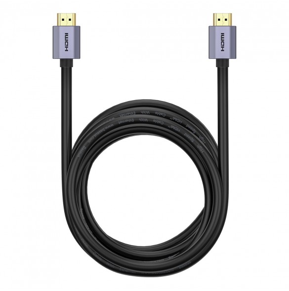 Baseus High Definition Series HDMI 2.0 4K 60Hz kabel 5m svart (WKGQ020401)