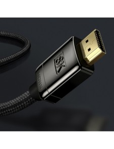 Baseus High Definition Series HDMI 2.1 8K 3m kabel - svart