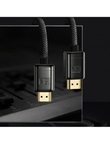 Baseus High Definition Series HDMI 2.1 8K 3m kabel - svart