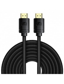 Baseus High Definition Series HDMI 8K - HDMI 8K kabel 10m svart