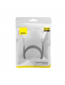Baseus High Definition Series HDMI 8K till HDMI 8K Adapterkabel 1,5 m Svart