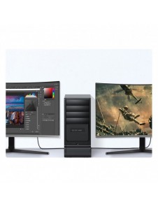 Baseus High Definition Series HDMI 8K till HDMI 8K Adapterkabel 1,5 m Svart