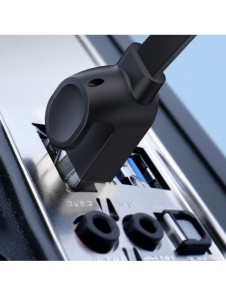 Baseus höghastighet Sex typer av RJ45 Gigabit nätverkskabel (platt kabel)15m Svart