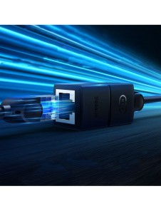 Baseus AirJoy Series Ethernet-kabelkontakt RJ-45 2 st - svart