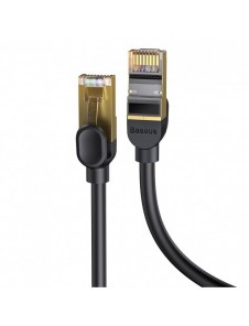 Baseus Speed Seven High Speed Network Kabel RJ45 10Gbps 5m Svart (WKJS010501)