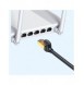 Baseus Speed Seven High Speed Network Kabel RJ45 10Gbps 5m Svart (WKJS010501)