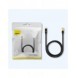Baseus Speed Seven High Speed Network Kabel RJ45 10Gbps 5m Svart (WKJS010501)