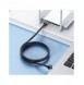 Baseus Speed Seven High Speed RJ45 nätverkskabel 10Gbps 1m Svart (WKJS010101)