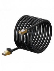 Baseus Speed Seven High Speed RJ45 nätverkskabel 10Gbps 8m Svart (WKJS010601)