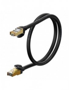 Baseus Speed Seven nätverkskabel RJ45 10Gbps 0,5m svart (WKJS010001)