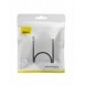Baseus Speed Seven nätverkskabel RJ45 10Gbps 0,5m svart (WKJS010001)