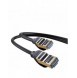 Baseus Speed Seven nätverkskabel RJ45 10Gbps 1,5m svart (WKJS010201)