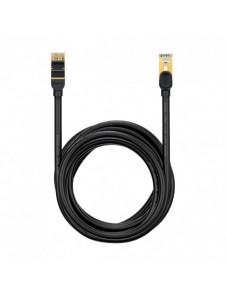 Baseus Speed Seven nätverkskabel RJ45 10Gbps 15m svart (WKJS010801)