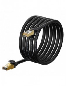 Baseus Speed Seven nätverkskabel RJ45 10Gbps 3m svart (WKJS010401)