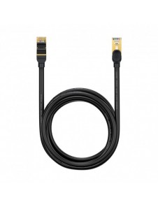 Baseus Speed Seven nätverkskabel RJ45 10Gbps 3m svart (WKJS010401)