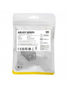 Nätverkskontakt Baseus AirJoy Series RJ-45 Ethernet-kabelkontakt 1 st - svart