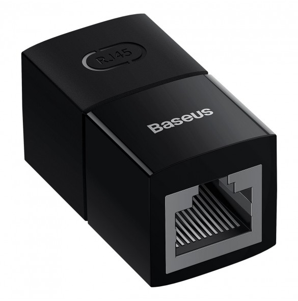 Nätverkskoppling Ethernet RJ-45 kabelkontakt Baseus AirJoy Series 10 st - svart