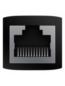 Nätverkskoppling Ethernet RJ-45 kabelkontakt Baseus AirJoy Series 10 st - svart