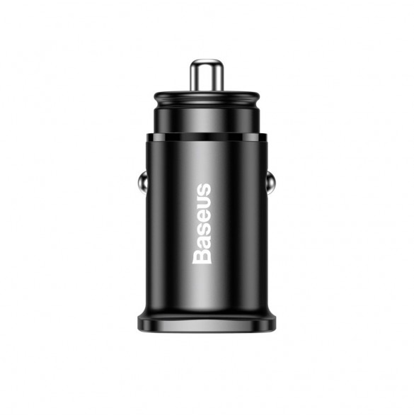 Baseus Square PPS smart billaddare med USB Quick Charge 4.0 QC 4.0 och USB-C PD 3.0 SCP-portar svart (CCALL-AS01)