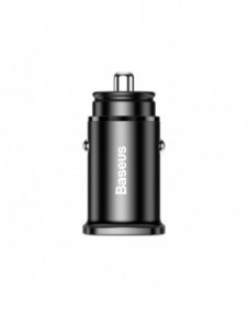 Baseus Square PPS smart billaddare med USB Quick Charge 4.0 QC 4.0 och USB-C PD 3.0 SCP-portar svart (CCALL-AS01)