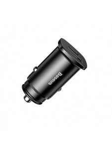 Baseus Square PPS smart billaddare med USB Quick Charge 4.0 QC 4.0 och USB-C PD 3.0 SCP-portar svart (CCALL-AS01)