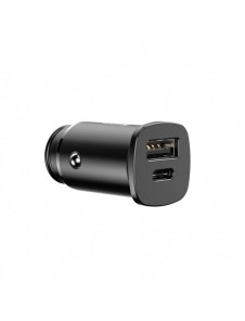 Baseus Square PPS smart billaddare med USB Quick Charge 4.0 QC 4.0 och USB-C PD 3.0 SCP-portar svart (CCALL-AS01)