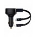 Baseus Enjoyment 2-i-1 billaddare 30W svart (CGTX000001)